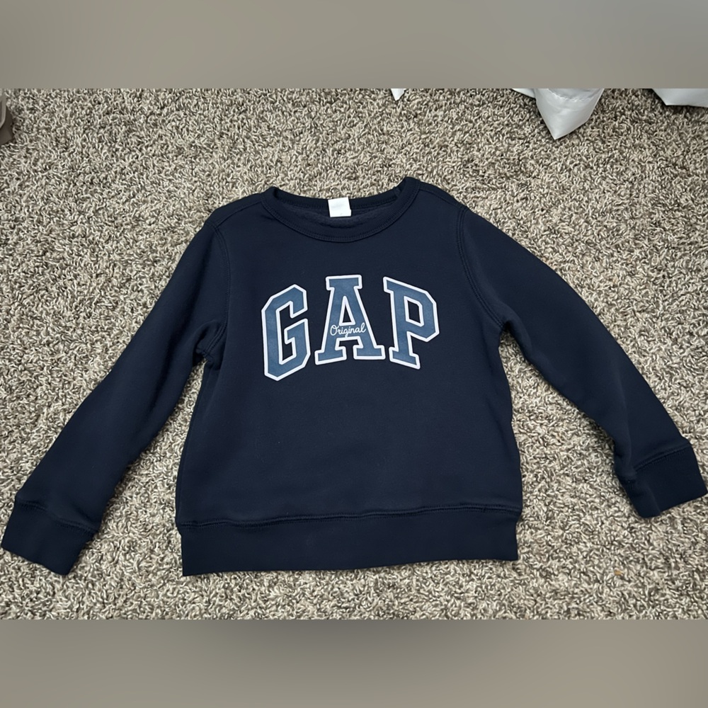 GAP Toddler Navy Crewneck Sweater Size 4T